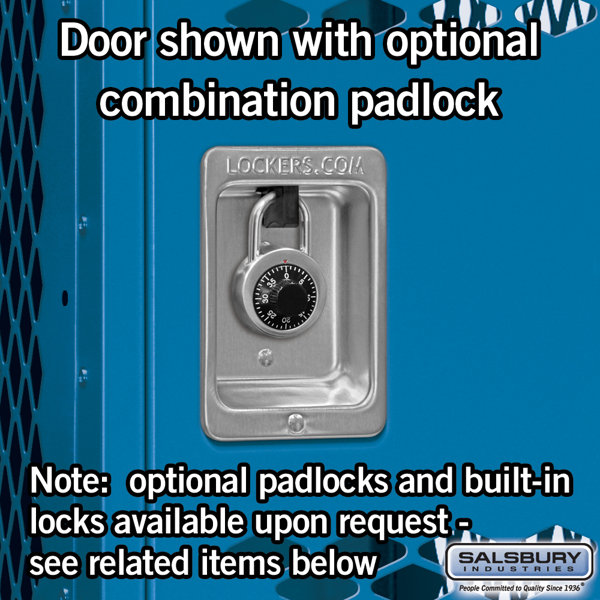2 Tier 3 Wide Employee Locker by Salsbury Industries