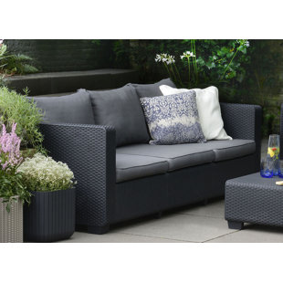 Indoor Sunbrella Fabric Sofa | Wayfair Indoor Sunbrella Fabric Sofa | Wayfair
