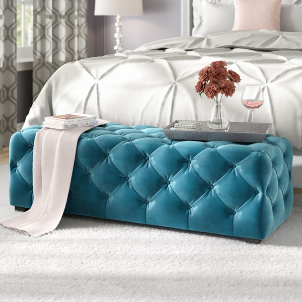 Bortz Tufted Ottoman By Willa Arlo Interiors Great Reviews