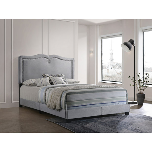 Hammel Queen Upholstered Standard Bed By House Of Hampton 2019 Coupon