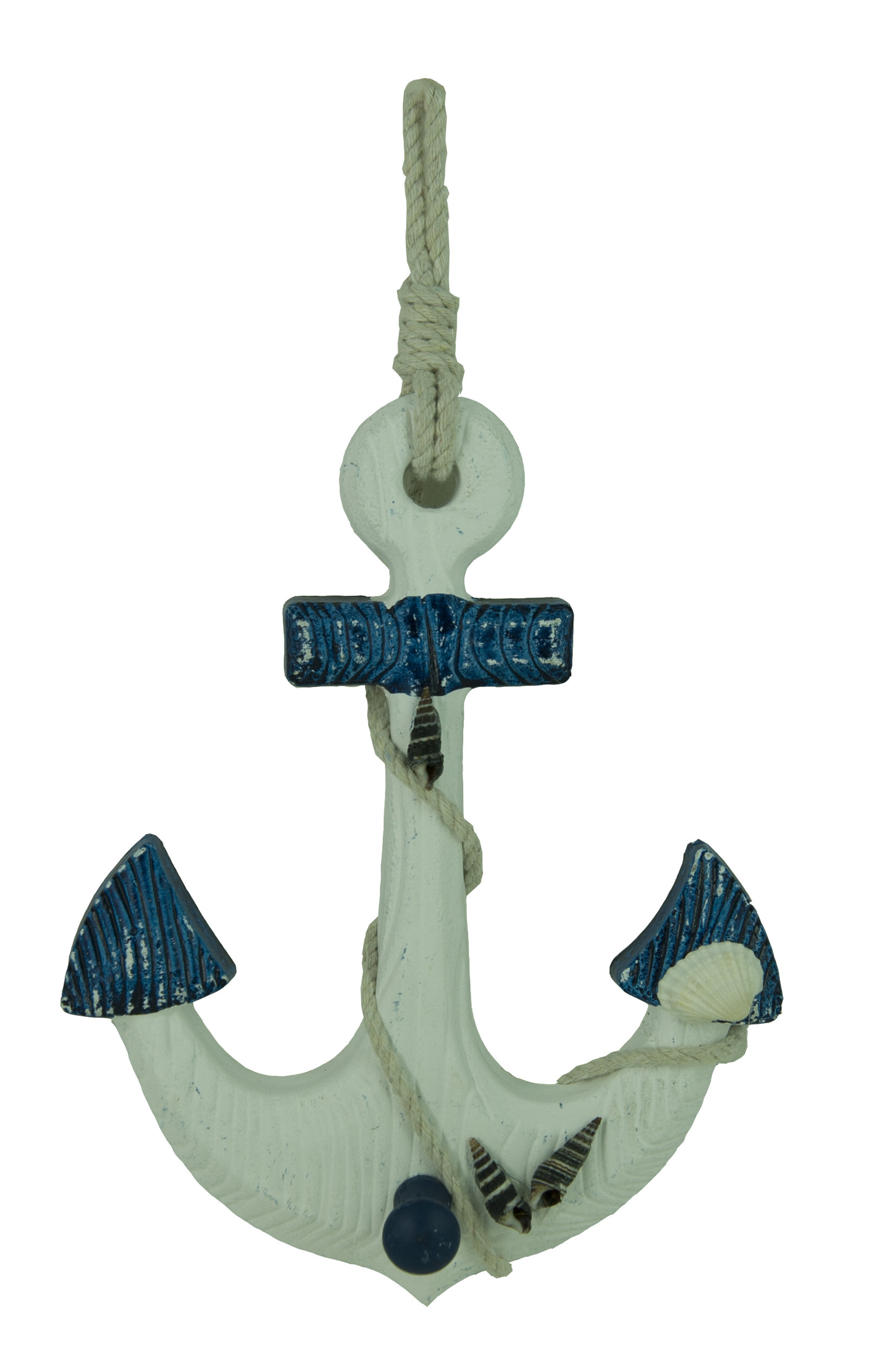 decorative wall hangers hooks on Attractiondesignhome Wooden Nautical Anchor Hanging Hook Wall Decor Reviews Wayfair