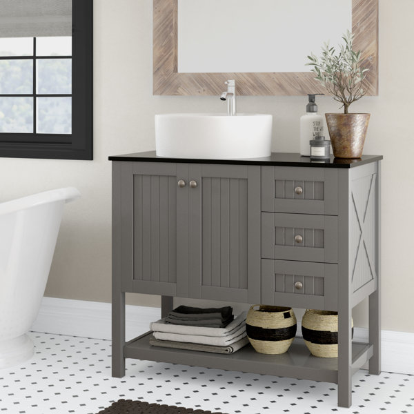 Nadel 36 Single Bathroom Vanity Set by Beachcrest