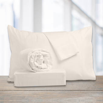 Foundry Select Bowman 350 Thread Count 100 Cotton Sheet Set Wayfair