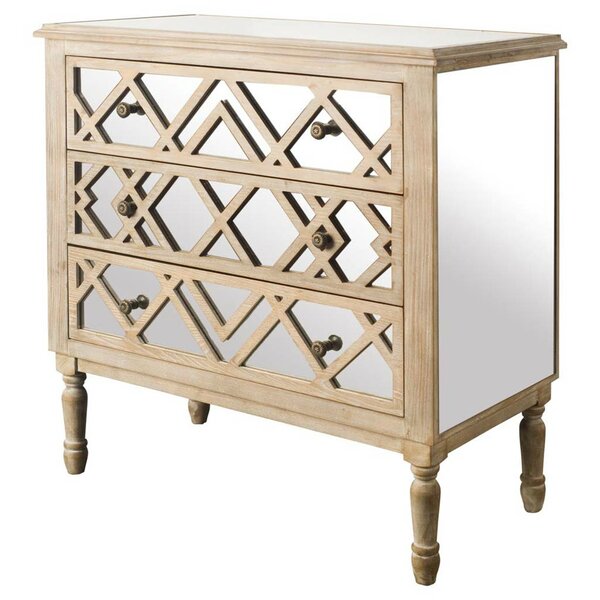 Daniela 3 Drawer Accent Chest By Bungalow Rose