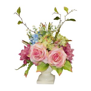 Mixed Centerpiece in Urn