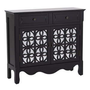 Molly 2 Door 2 Drawer Accent Cabinet