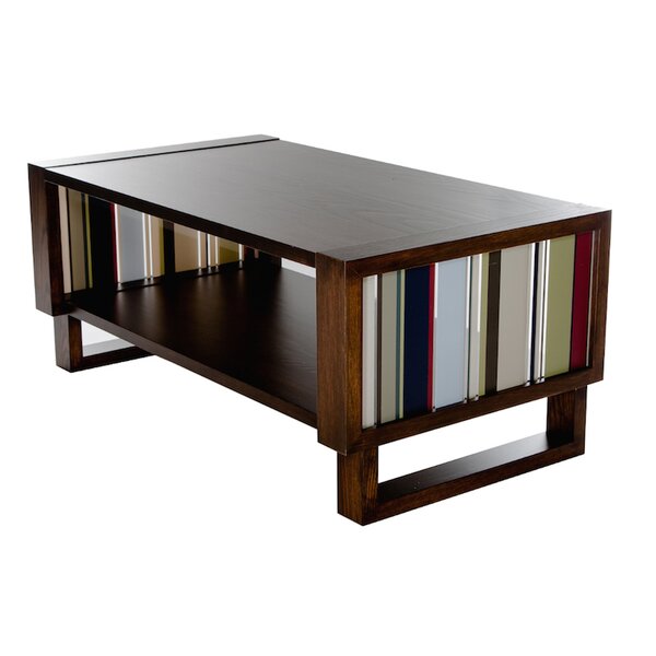 Kersten Sled Coffee Table With Storage By Bayou Breeze