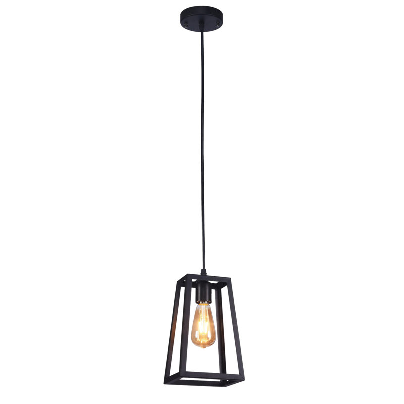 Williston Forge Cabott 1 Light Single Geometric Pendant Light Single Geometric Pendant