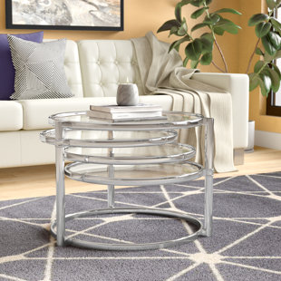 Oversized Round Coffee Tables You Ll Love Wayfair Cotham Coffee Table