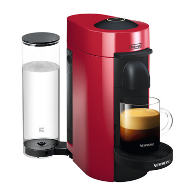 Nespresso VertuoPlus Coffee and Espresso Maker by DeLonghi Nespresso Finish Shiny Red