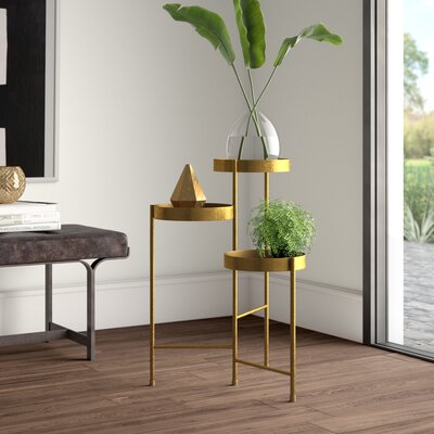 Metal Modern & Contemporary Plant Stands & Tables You'll ...