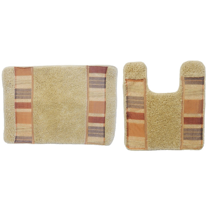 Winston Porter Anette 2 Piece Decorative Bath Rug Set Reviews Anette 2 Piece Decorative Bath Rug Set
