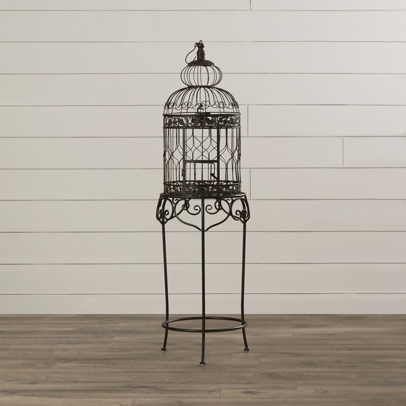 One Allium Way Decorative Bird Cage Reviews Wayfair