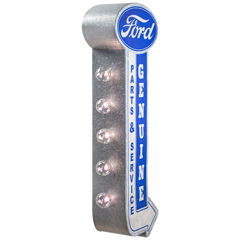 Ford Genuine Parts LED Sign 12*8 Inch
