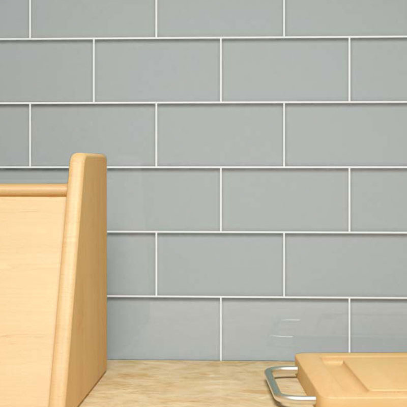 Giorbello 3 X 6 Gl Subway Tile In Gray Reviews Wayfair 3 X 6 Gl Subway Tile In Gray