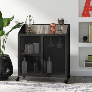 Locking Bar Cabinet Wayfair