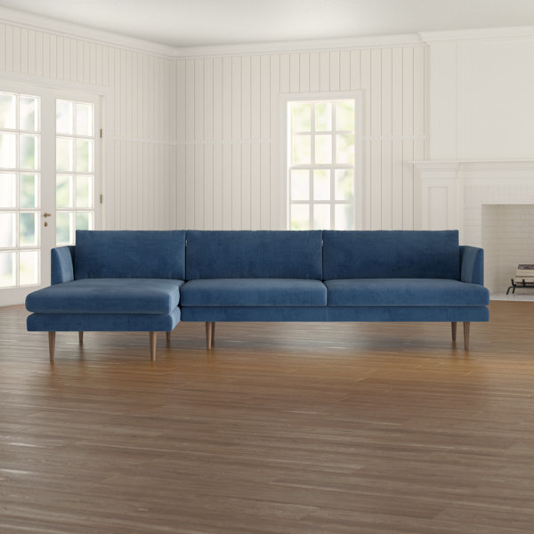 Celia Velvet Sectional By Modern Rustic Interiors 2019 Sale