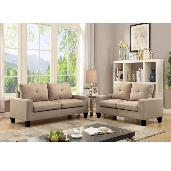 Fitzwater Buttonless Tufted Seat And Backrest Living Room Set By Latitude Run Read Reviews