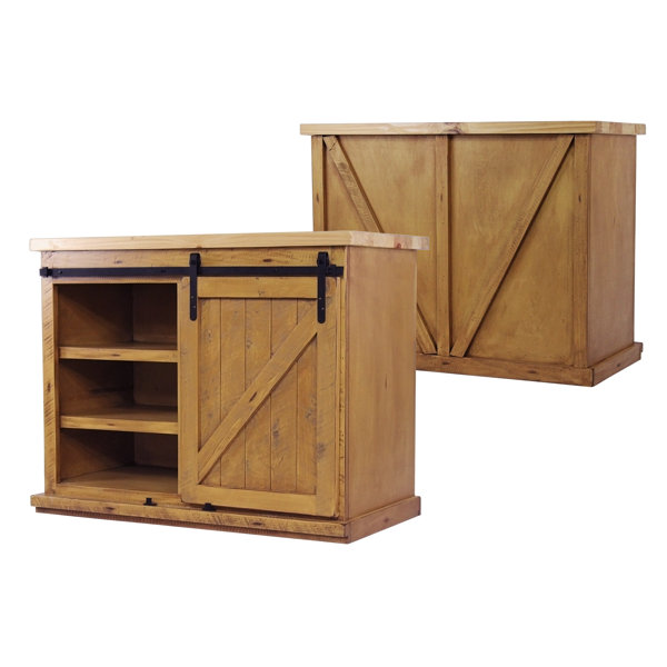Uli Wood Kitchen Island With Butcher Block Top By Gracie Oaks Looking for