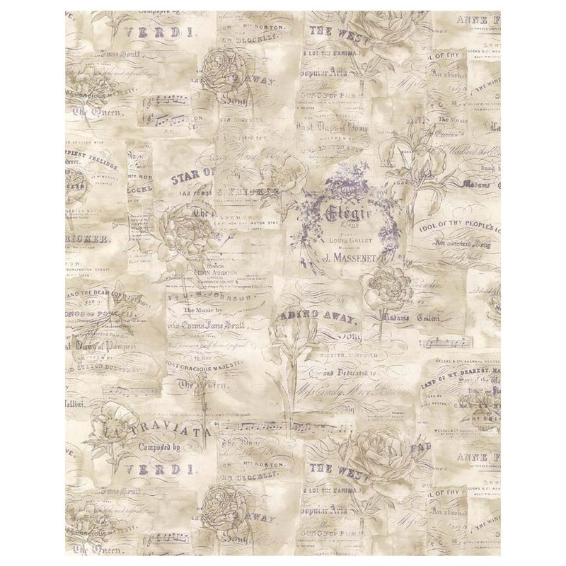 Ophelia Co Xochitl Floral 33 L X 21 W Wallpaper Roll Wayfair