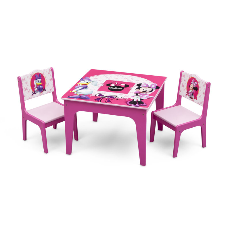 kids minnie mouse table and chairs