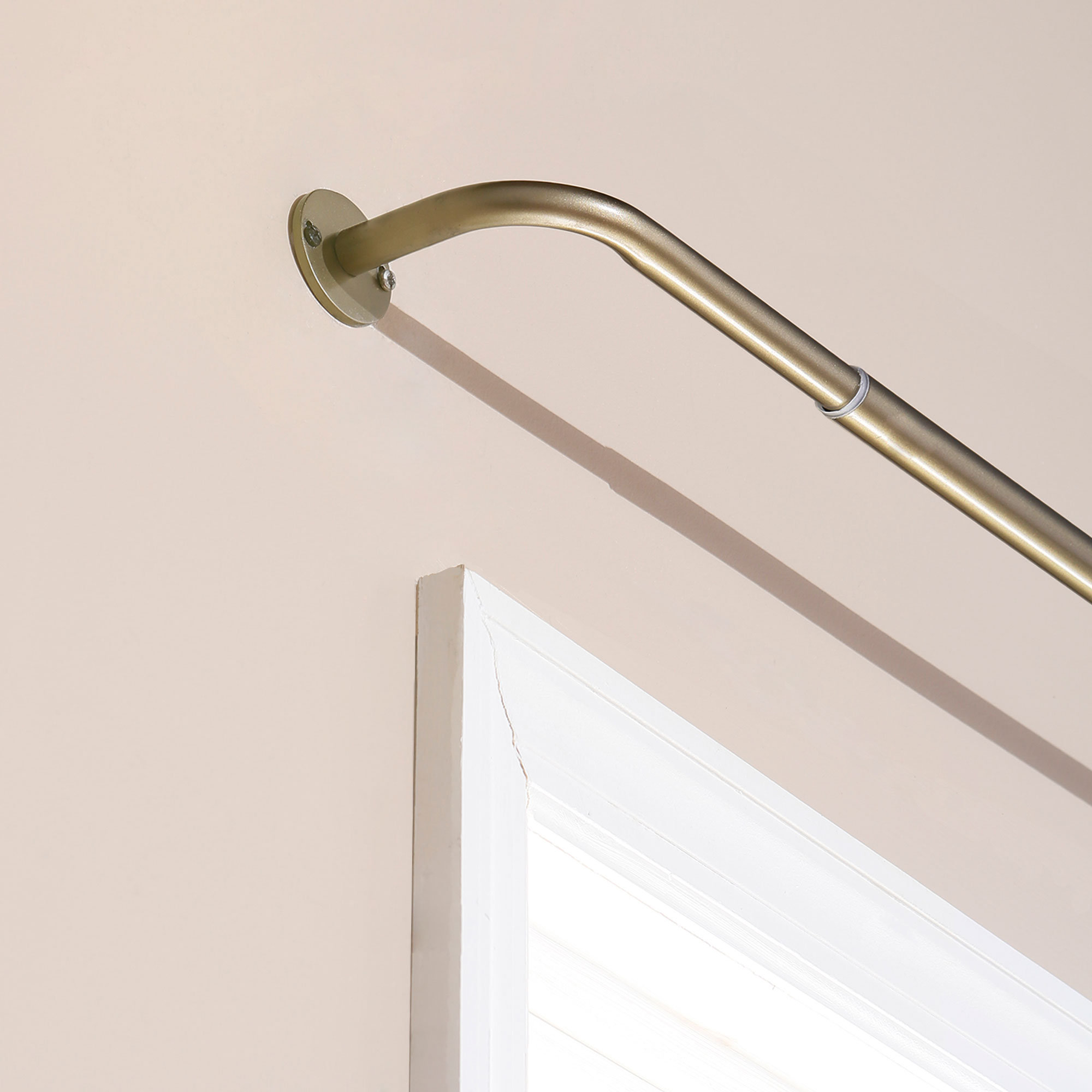Latitude Run Aucuba Perfect Wraparound Blackout Single Curtain Rod