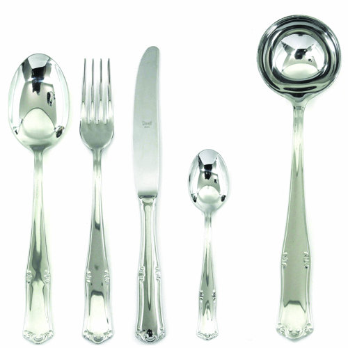Bavaria 49 Piece 18/10 Stainless Steel Cutlery Set Mepra