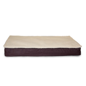 Deluxe Outdoor Memory Foam Dog Bed with Removable Cover