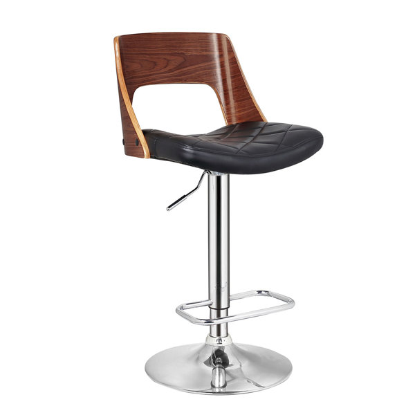 Adjustable Height Swivel Bar Stool by AC Pacific