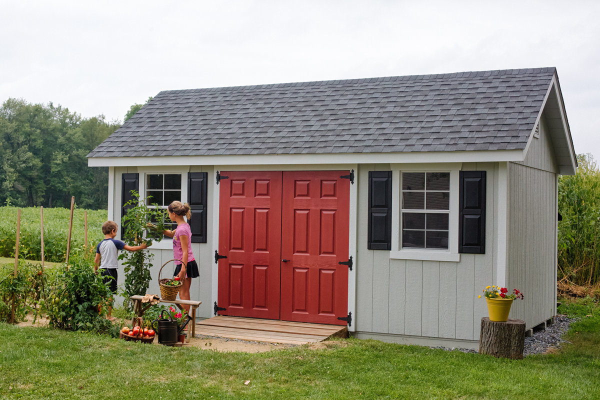 YardCraft Fairmont 18 ft W x 10 ft D Wooden Storage Shed YardCraft Fairmont 18 ft W x 10 ft D Wooden Storage Shed
