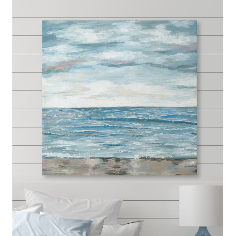 Rosecliff Heights High Tide Good Vibes Wrapped Canvas Painting