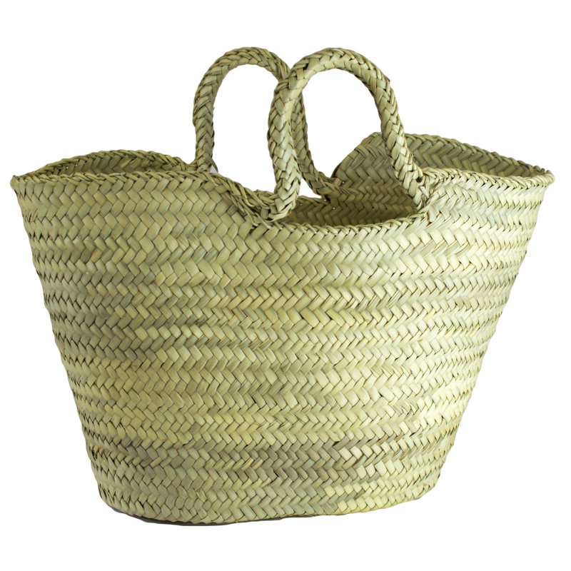 French Market Tote - Moroccan Market Basket