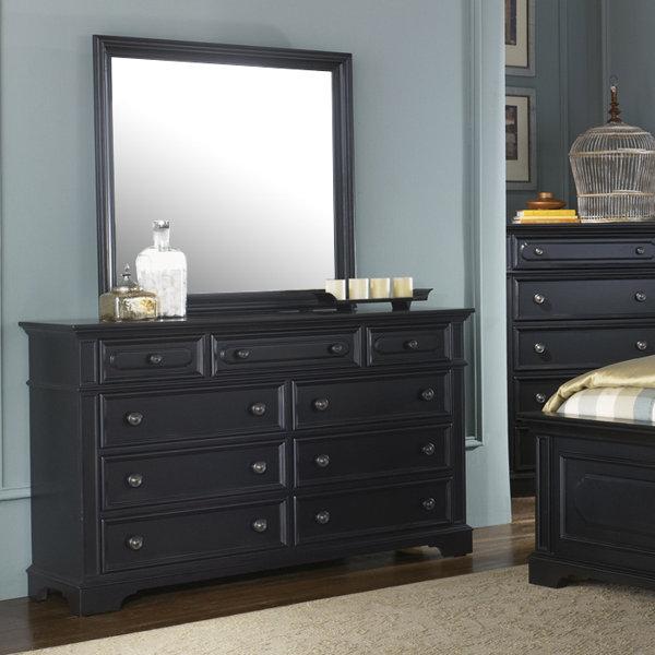 Linda Rectangular Dresser Mirror by Darby Home Co