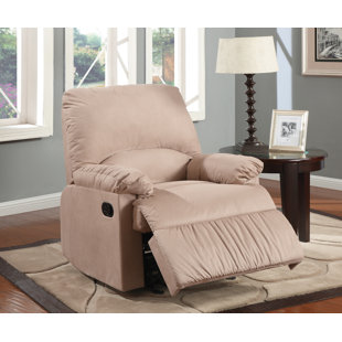 plush glider rocker