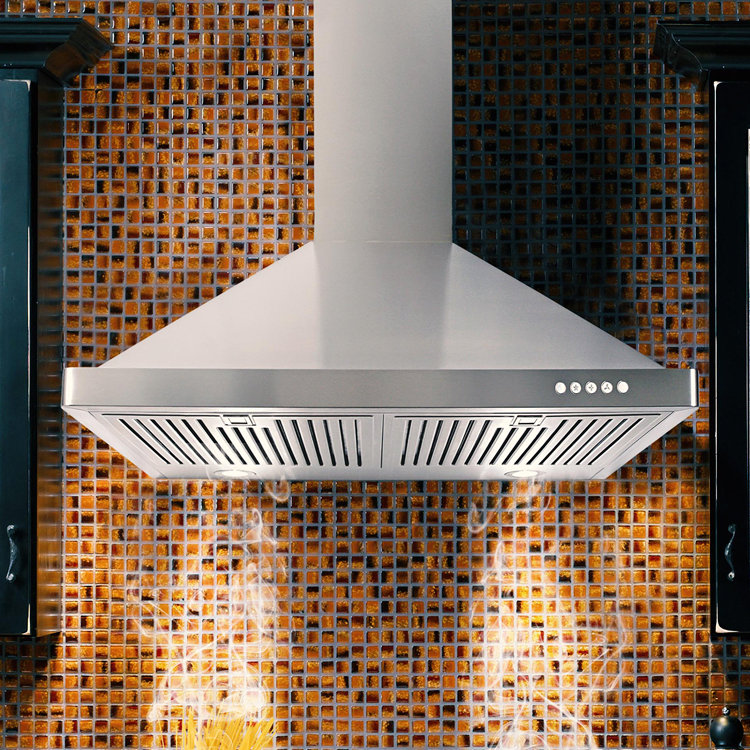 Cosmo 30" 760 CFM Convertible Wall Mount Range Hood & Reviews Wayfair