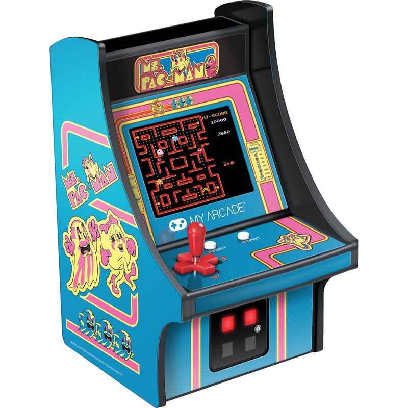 My Arcade Ms. Pac-Man Micro Player Handheld Game | Wayfair