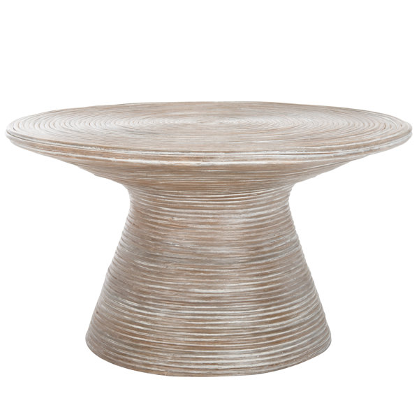 Gamay Pedestal Coffee Table By World Menagerie