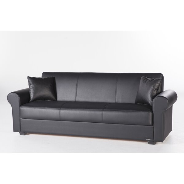 Arisdages Convertible 92.1'' Round Arm Sofa By Red Barrel Studio