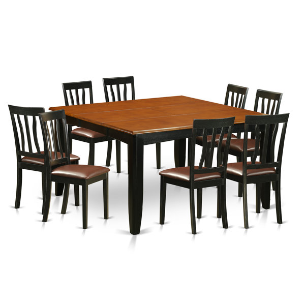 Great price Parfait 9 Piece Extendable Dining Set By Wooden Importers Cheap