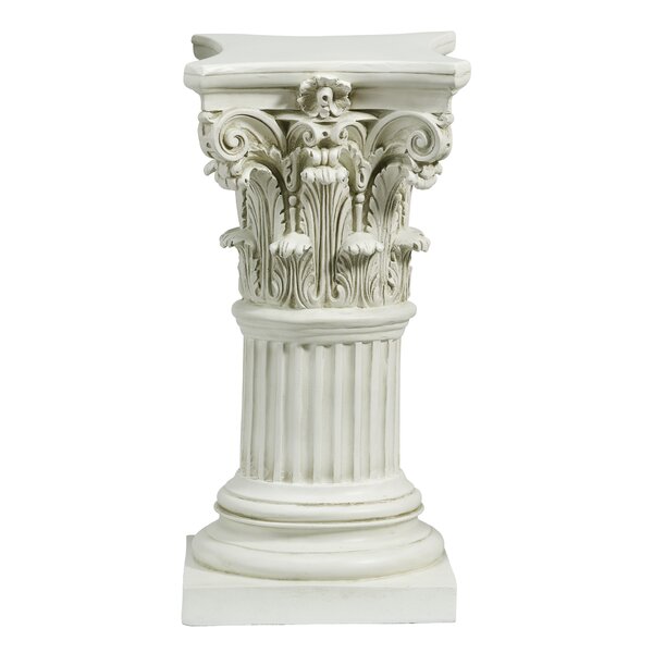 The Corinthian Pedestal by Design Toscano
