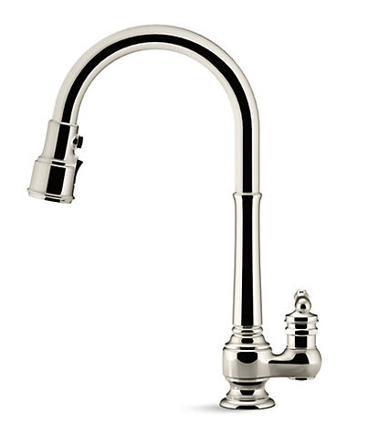 Kohler Artifacts Single-Hole Kitchen Sink Faucet with 17-5 ...