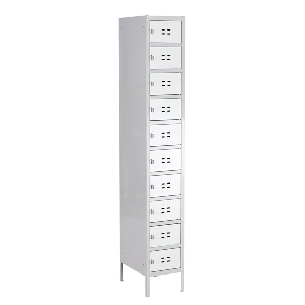 10 Door 1 Wide Storage Locker by Safco Products Company