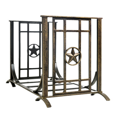 Belisario Steel Log Carrier Ornamental Designs