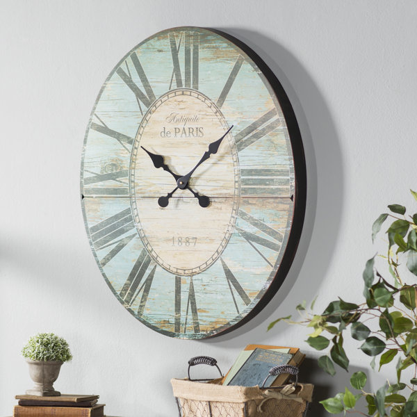 Oversized 29'' Oval Wall Clock by Lark Manor| @ $169.50