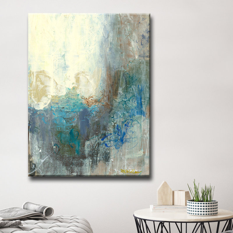 Wrought Studio Looking Outside Wrapped Canvas Oil Painting