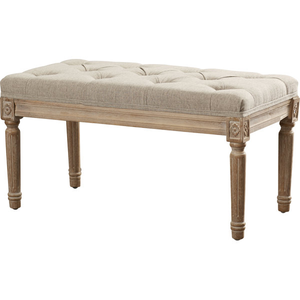 Letellier Upholstered Bench by Lark Manor