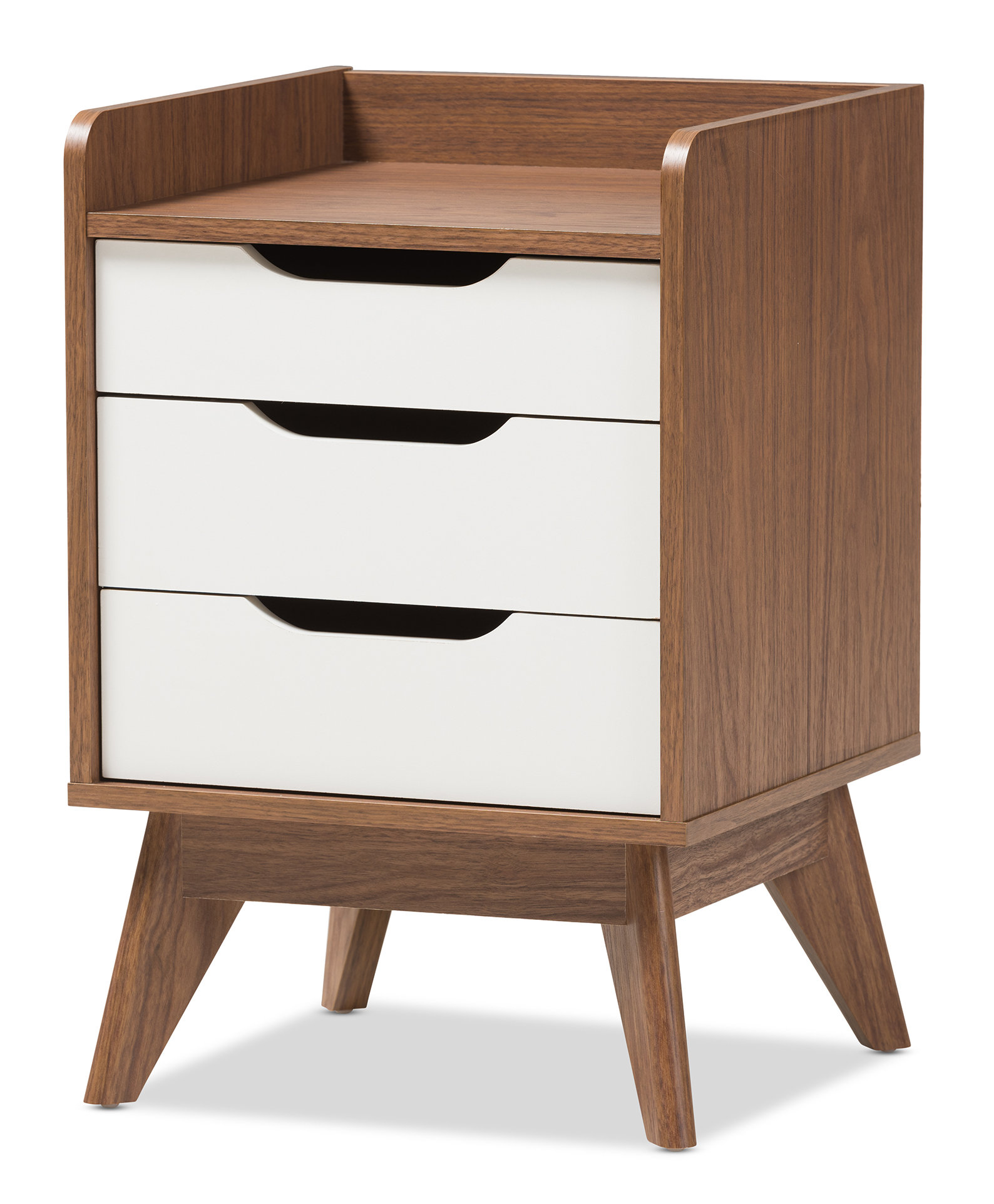 Cravens Wood 3 Drawer Nightstand Reviews Allmodern