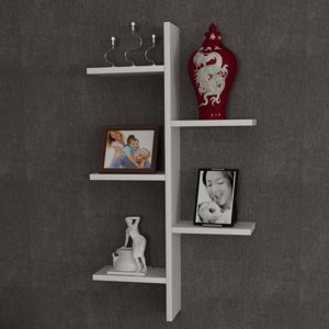 Rectangle Wood Floating Shelf