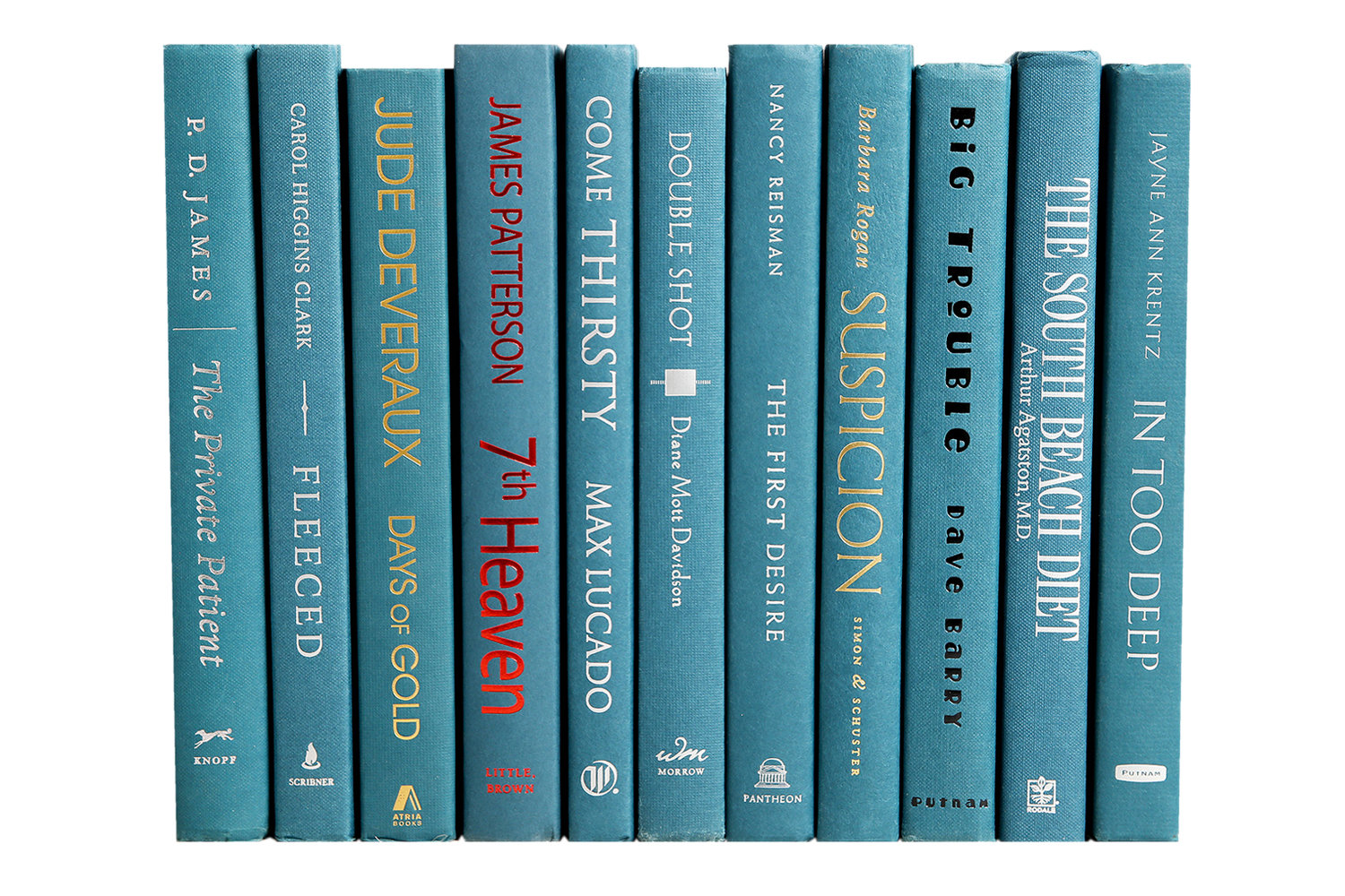Booth Williams Authentic Decorative Books By Color Modern Blue Booth Williams Authentic Decorative Books By Color Modern Blue Spruce Colorpak 1 Linear Foot 10 12 Wayfair
