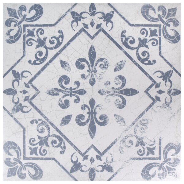 Baltic 17.63 x 17.63 Ceramic Field Tile in Azul by EliteTile